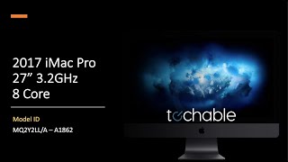2017 Apple iMac Pro 27-Inch 3.2GHz MQ2Y2LL/A A1862