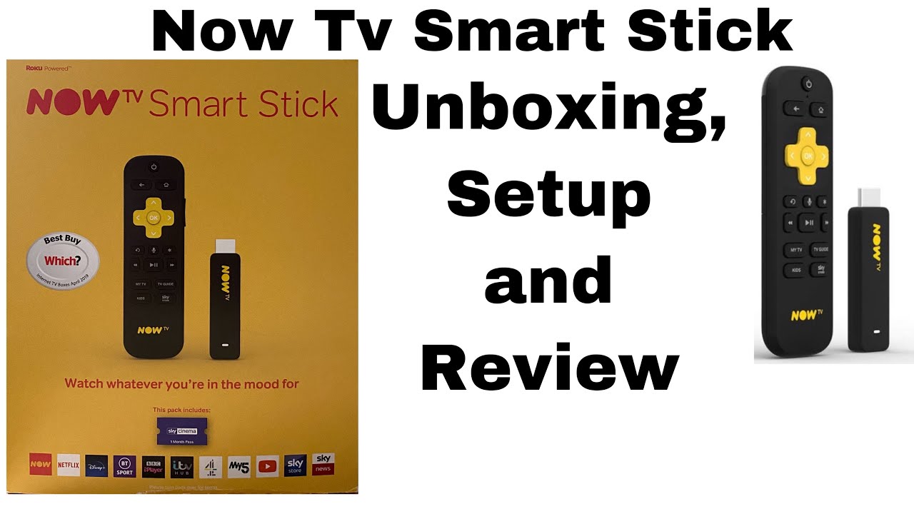 NOW TV Smart Stick Unboxing, Setup and Review 