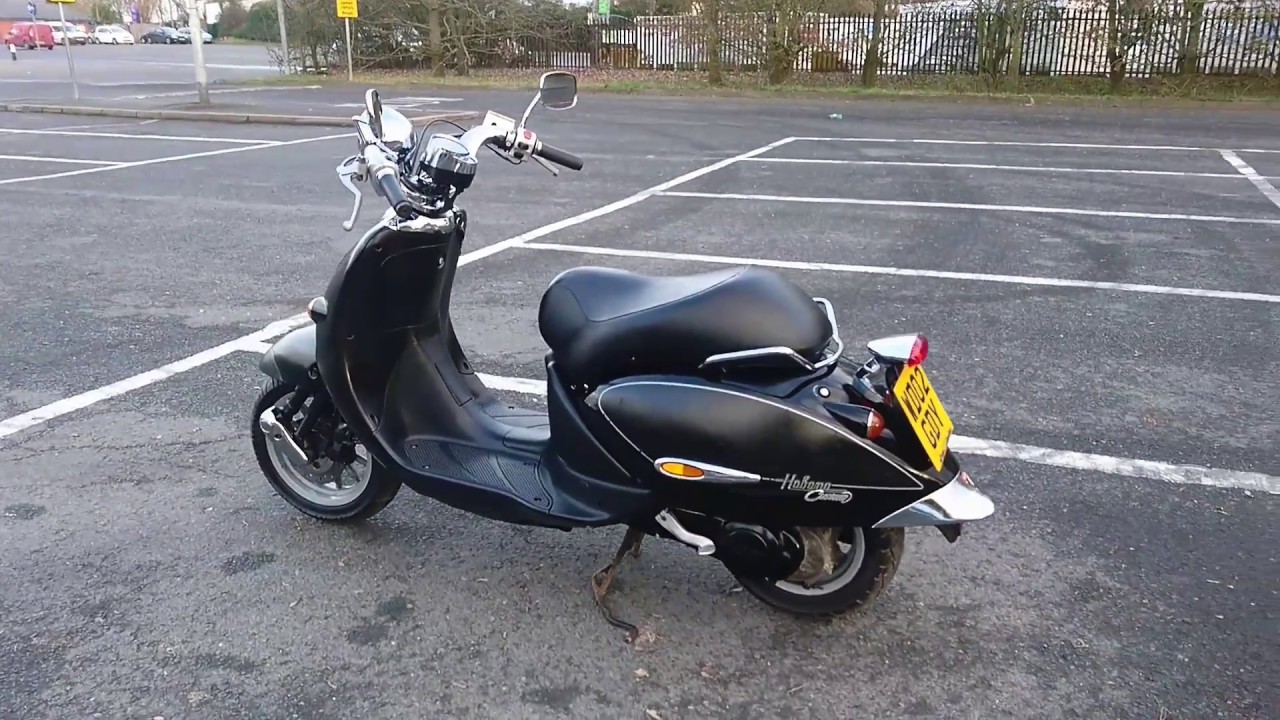 2002 APRILIA HABANA MOJITO CUSTOM 50 2T AC SCOOTER MOPED GC NEW MOT ...