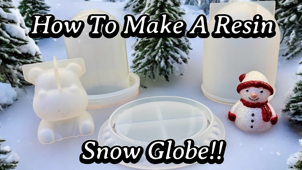 #715 How I Made A Resin Snow Globe! - YouTube