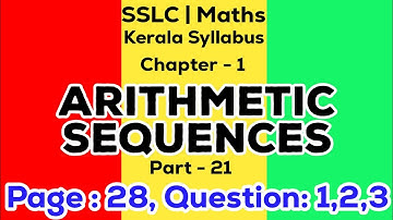 class 10 sslc maths chapter 1 arithmetic sequences page 28 question 1 2 3 kerala syllabus part 21