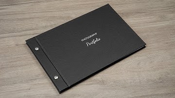 Erstellung eines Portfolio Albums mit Saal Design