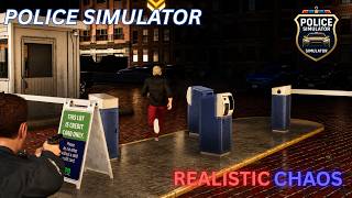Insane police patrol simulator