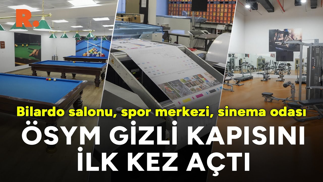 ÖSYM'nin dünyadan izole sınav merkezi kapılarını ilk kez açtı