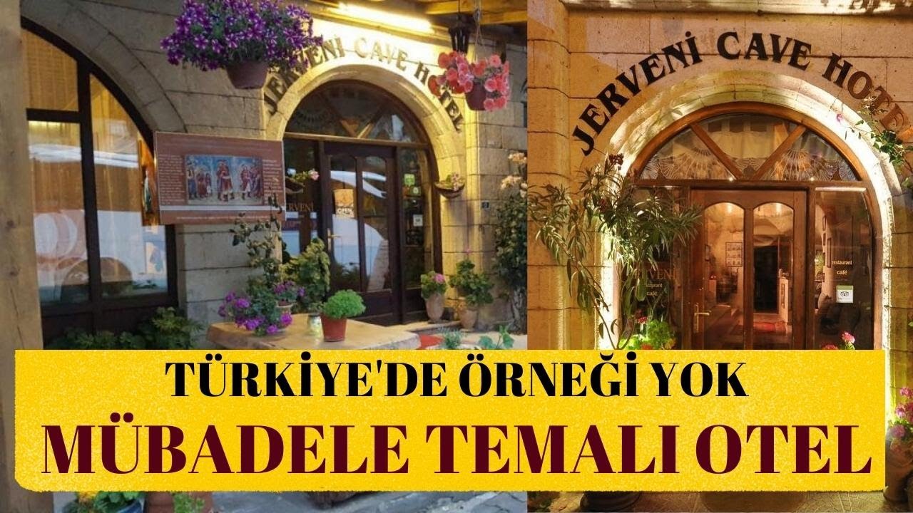 JERVENI CAVE HOTEL: TÜRKİYE'NİN MÜBADELE TEMALI TEK OTELİ / MUSTAFAPAŞA SİNASOS ÜRGÜP KAPADOKYA