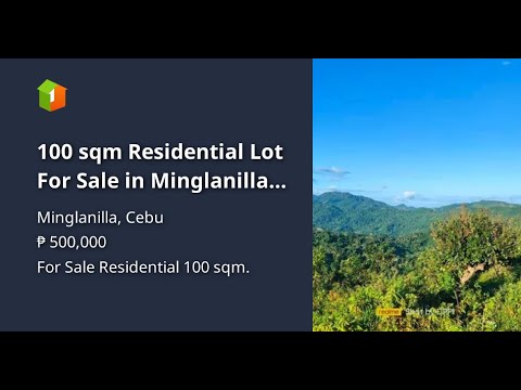 100 sqm Residential Lot For Sale in Minglanilla Cebu - YouTube