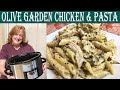 CROCKPOT OLIVE GARDEN CHICKEN & PASTA | Easy Slow Cooker Dinner Idea