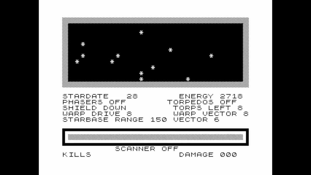 Galactic Patrol for the ZX81 - YouTube