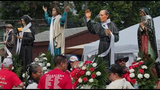 Sights and scenes from the 151st Our Lady of Mount Carmel Procession in Hammonton, NJ