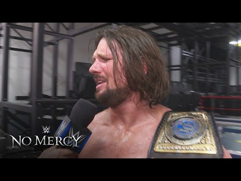 AJ Styles delivers a championship motto to remember: No Mercy 2016 Exclusive