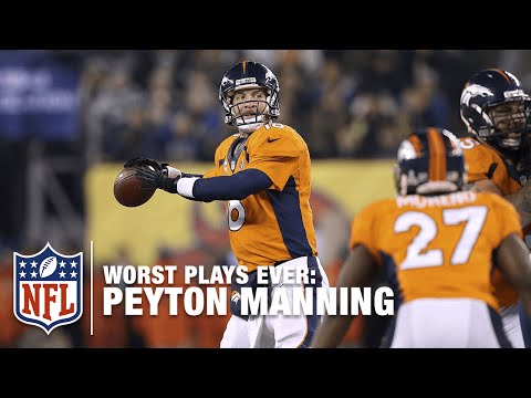 Super Bowl Safety: Over the Head of Peyton! | NFL's Worst Plays Ever