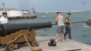Парад на День ВМФ в Севастополе начнётся с выстрела 165-летней пушки
