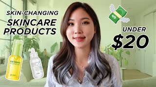 Skin-Changing Skincare Products Under $20 💸 : Niacinamide, Vit C, Retinol, Sunscreens, & More!