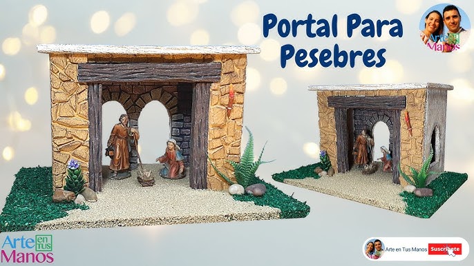 🔴Cómo Hacer PORTALES Para PESEBRES, BELENES, Tutorial con Arte en Tus Manos - YouTube c-mo-hacer-portales-para-pesebres-belenes-tutorial-con-arte-en-tus-manos-youtube