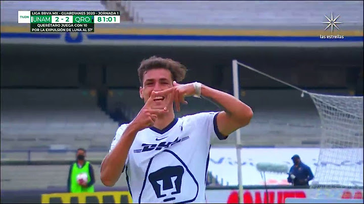 Doblete de J. Dinenno | Pumas 3 - 2 Querétaro | Liga BBVA MX - Guardianes 2020 - Jornada 1