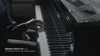 Alfonso Peduto - Binary Data VII Live [Disklavier + realtime delays]