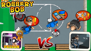 Robbery Bob - Prison Chapter Gameplay Walkthrough Ep 56