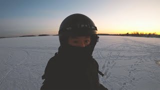 Biking on the sea