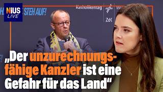 Würzburg: Kanzler Merz kränkt die USA – und 30 Millionen Deutsche | NIUS Live
