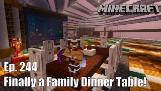 ClockCraft Ep. 244 - Finally a Family Dinner Table!