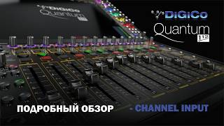 DiGiCo Quantum 112 - Channel Input
