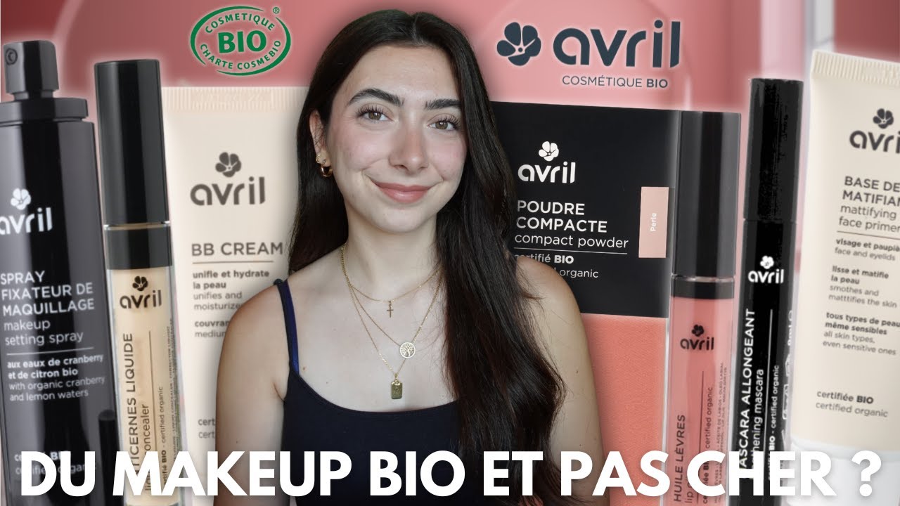 J’AI TESTÉ LE MAQUILLAGE AVRIL 😱 (le bio vaut-il le coup ?)