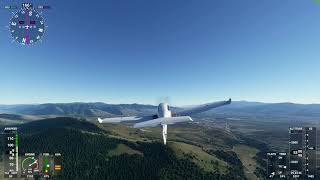 Microsoft Flight Simulator 2020 Missoula Montana.