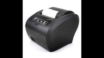 How to install 80mm pos thermal printer with USB Serial LAN on windows?