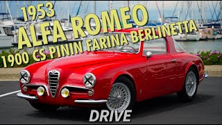 Drive - 1953 Alfa Romeo 1900 CS Pinin Farina Berlinetta