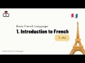 #1 Introduction to French (ပြင်သစ်ဘာသာစကား မိတ်ဆက်)