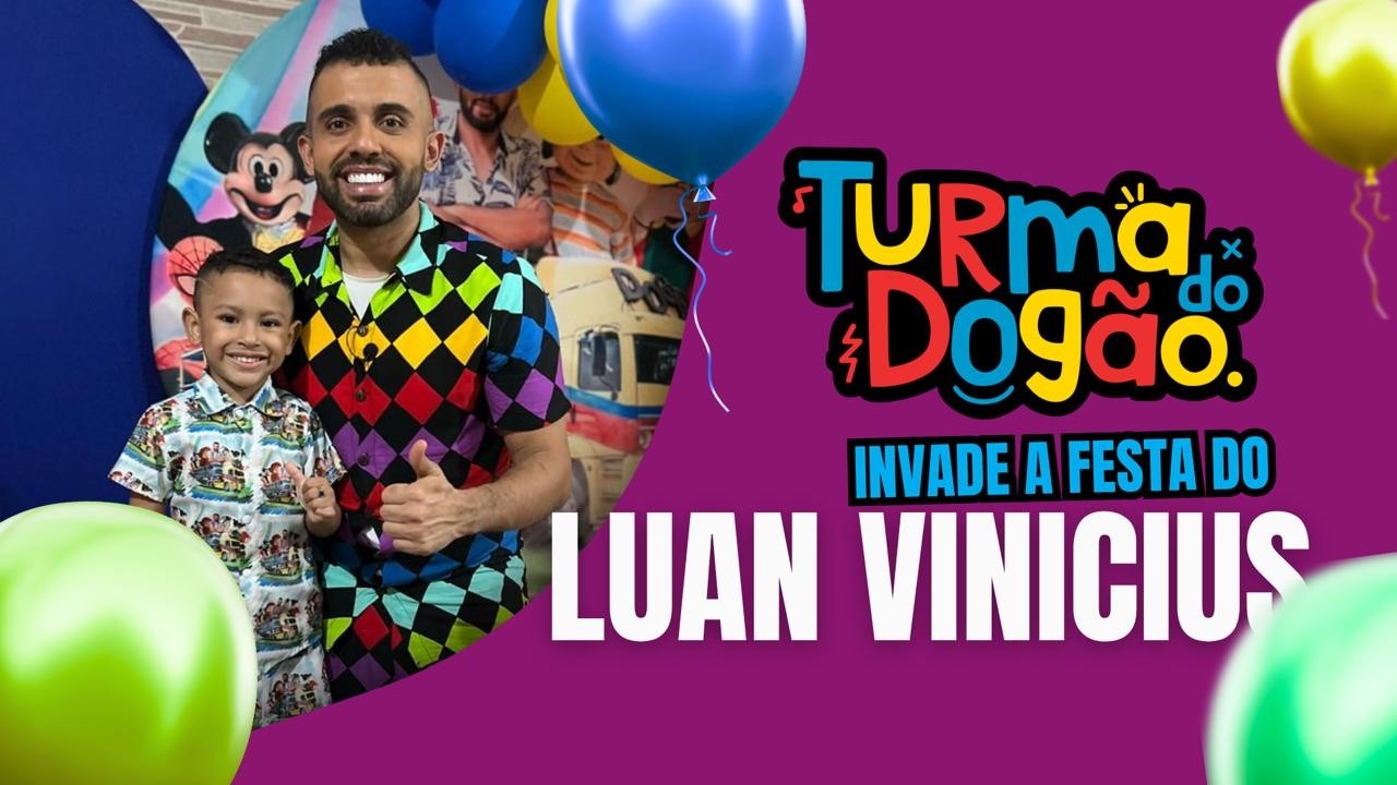 A TURMA DO DOGÃO INVADIU O ANIVERSÁRIO DO LUAN VINICIUS | SERÁ QUE A CARRETA DO DOGÃO TBM FOI?