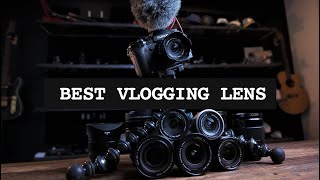 What is the best Fuji lens for vlogging?