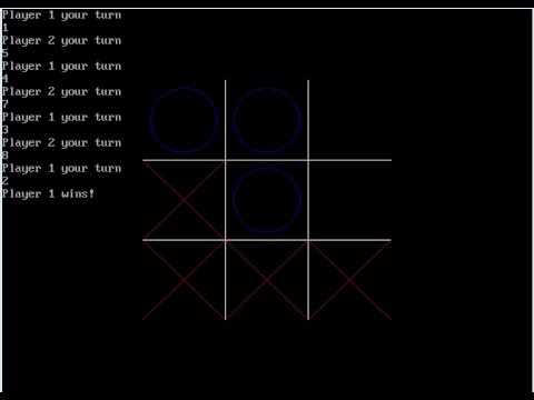 C++ Tic Tac Toe Game project