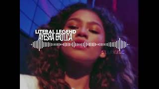 Literal Legend Edit Audio