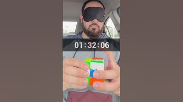 Day 143 of solving the Rubik’s cube blindfolded every single day until I break the National Record.