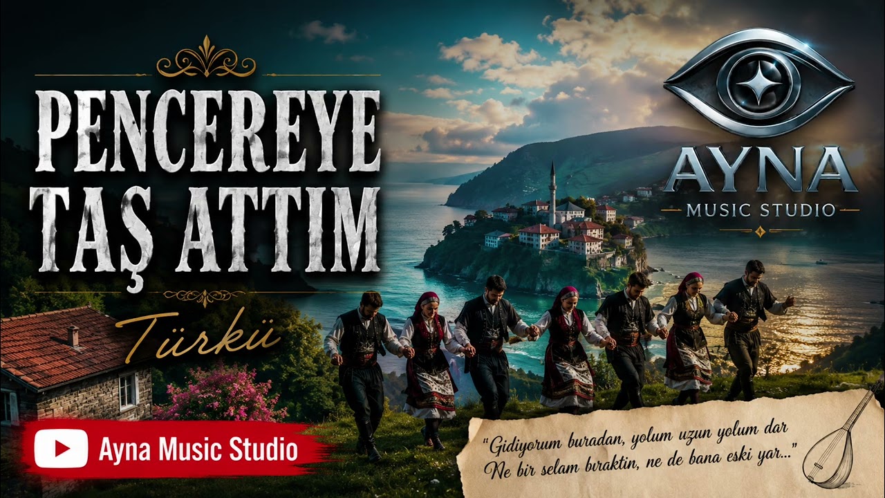 Pencereye Taş Attım | Karadeniz Türküsü | Ayna Music Studio