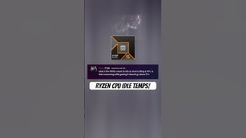 What is a good Idle temp for an Ryzen CPU? #pcsetup #pcbuilds #pc #pcgaming