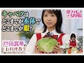 【戸田真琴のお料理教室♡】キャベジのコアをターンしてメンズポークをボイルしてベッドイン［本日のお料理：ロールキャベツ］前編