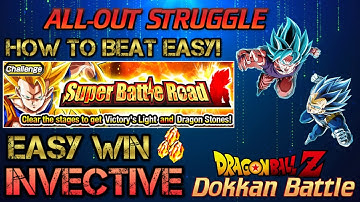 ALL-OUT STRUGGLE Super Battle Road Stage 49 Team Building Guide Dokkan Battle (Global)