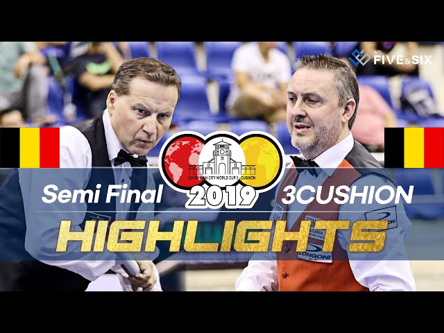 Semi Final - 에디 멕스 Eddy MERCK vs 프레드릭 쿠드롱 Frederic CAUDRON. H/L [Ho Chi Minh World Cup 2019] class=