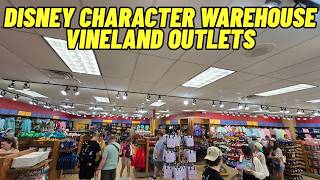 Disney Character warehouse Vineland premium outlets a bunch of new items to purchase