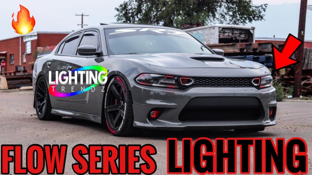 Lighting Trendz Flow Series Light & MORE On My 392 Charger Daytona ...