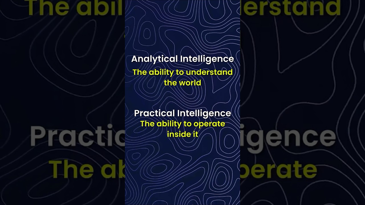 The Two Types of Intelligence Most People Never Combine