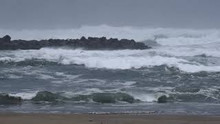 Storm footage Florence, OR 16DEC18