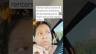 It’s not easy being on Section 8 either. Sometimes we pay the same as people with mortgages #shorts