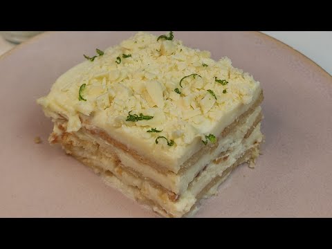 Learn how to make the easiest and fastest lemon pavê on the internet