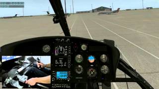 [X Plane ] Homemade cyclic control for  helicopter sim