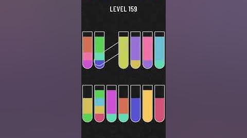 water sort 159 لعبة water sort level 159  Water sort puzzle levWater sort puzzle level 15