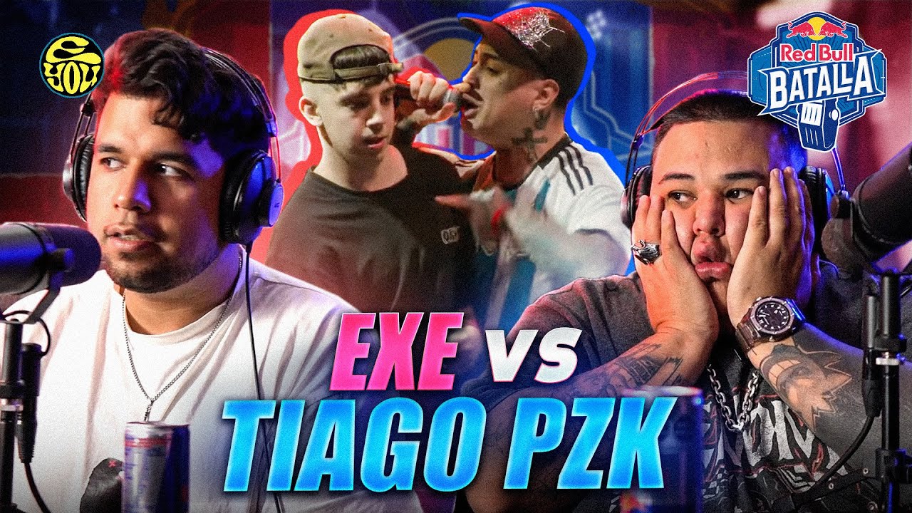 ¿SE LA QUITARON A TIAGO? - Reacción a TIAGO vs EXE - Red Bull Batalla - EYOU TV