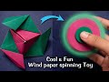 SPINNER ORIGAMI| HOW TO MAKE A SPINNER CRAFT| STEP BY STEP FOLDING| #spinner #science #art 